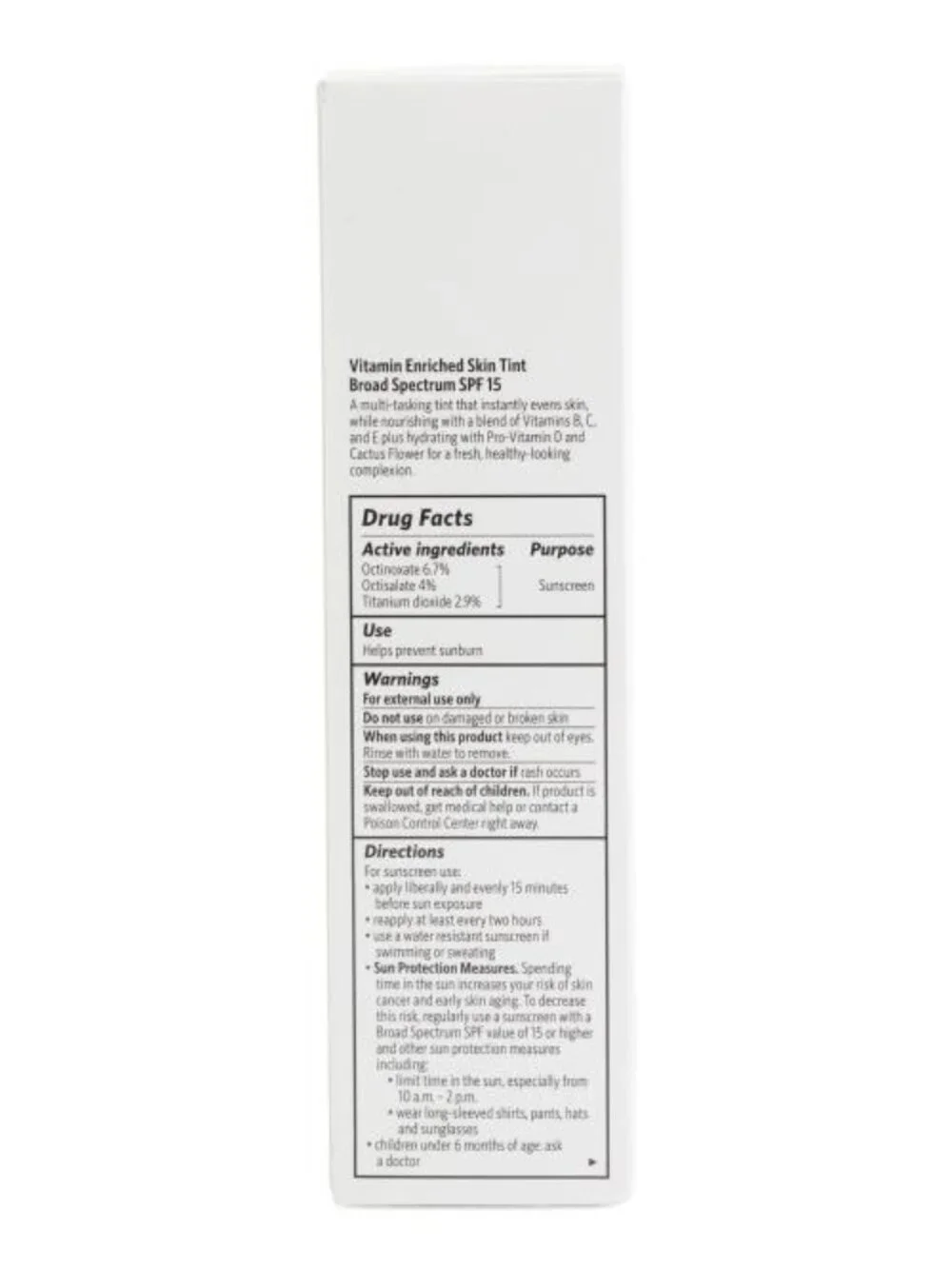 Bobbi Brown Vitamin Enriched Skin Tint SPF 15 NWT